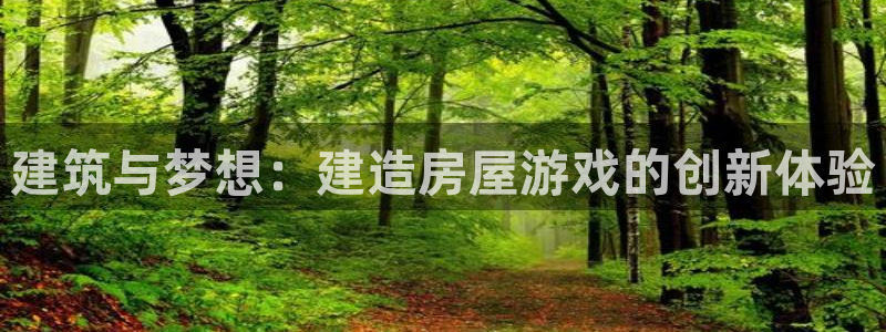 先锋娱乐客服中心：建筑与梦想：建造房屋游戏的创新体验