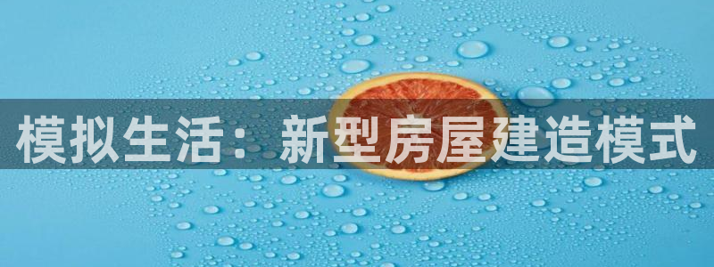 先锋娱乐提现多久到账：模拟生活：新型房屋建造模式