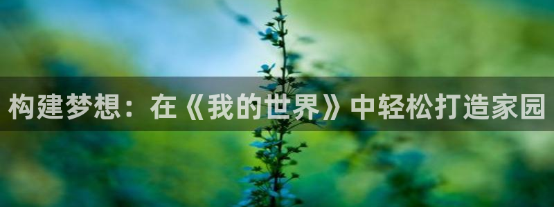 先锋娱乐大厅有挂吗：构建梦想：在《我的世界》中轻松打造家园