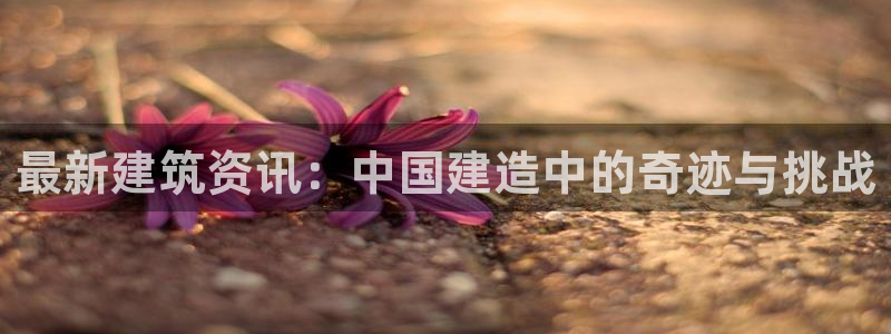 先锋娱乐在线：最新建筑资讯：中国建造中的奇迹与挑战