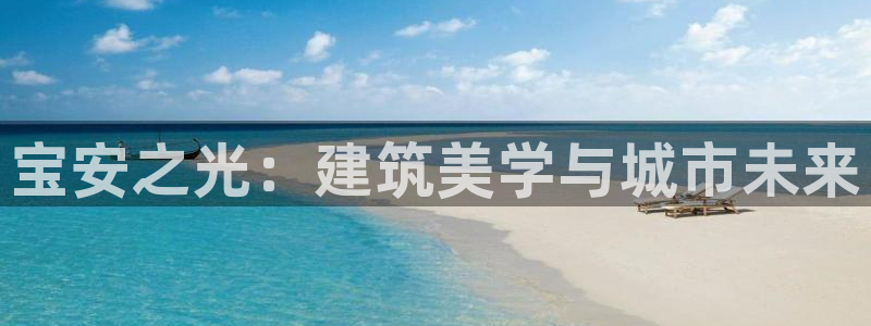 先锋娱乐理财logo：宝安之光：建筑美学与城市未来