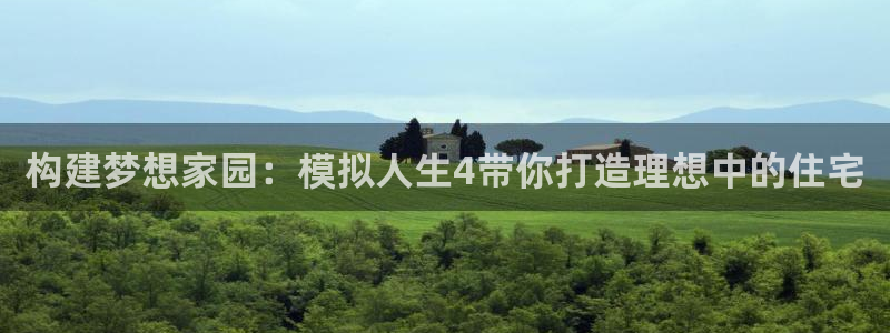先锋娱乐电子游戏：构建梦想家园：模拟人生4带你打造理想中的住宅