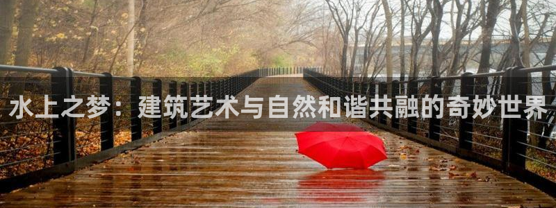 先锋娱乐游戏软件：水上之梦：建筑艺术与自然和谐共融的奇妙世界