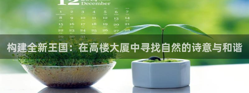 先锋娱乐大厅平台：构建全新王国：在高楼大厦中寻找自然的诗意与和谐