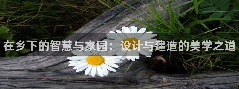 贵州先锋娱乐：在乡下的智慧与家园：设计与建造的美学之道