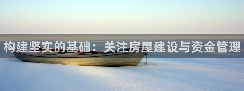 先锋娱乐管理集团：构建坚实的基础：关注房屋建设与资金管理