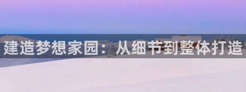 先锋娱乐传媒：建造梦想家园：从细节到整体打造