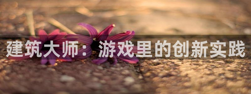 亚洲先锋娱乐跌：建筑大师：游戏里的创新实践