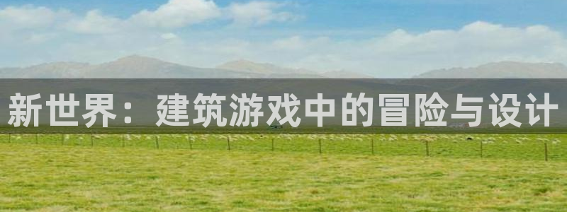 先锋娱乐电话：新世界：建筑游戏中的冒险与设计