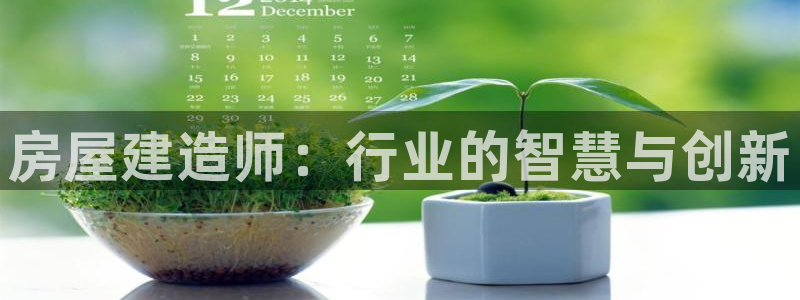 先锋娱乐官：房屋建造师：行业的智慧与创新