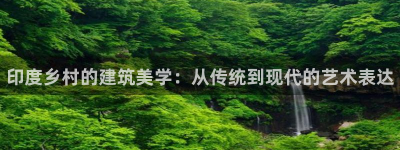 先锋娱乐场所：印度乡村的建筑美学：从传统到现代的艺术表达