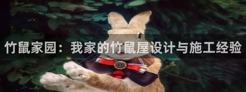 先锋娱乐资讯官网入口：竹鼠家园：我家的竹鼠屋设计与施工经验